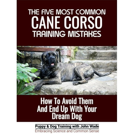 The Five Most Common Cane Corso Training Mistakes - (Best Cane Corso Breeder In The World)
