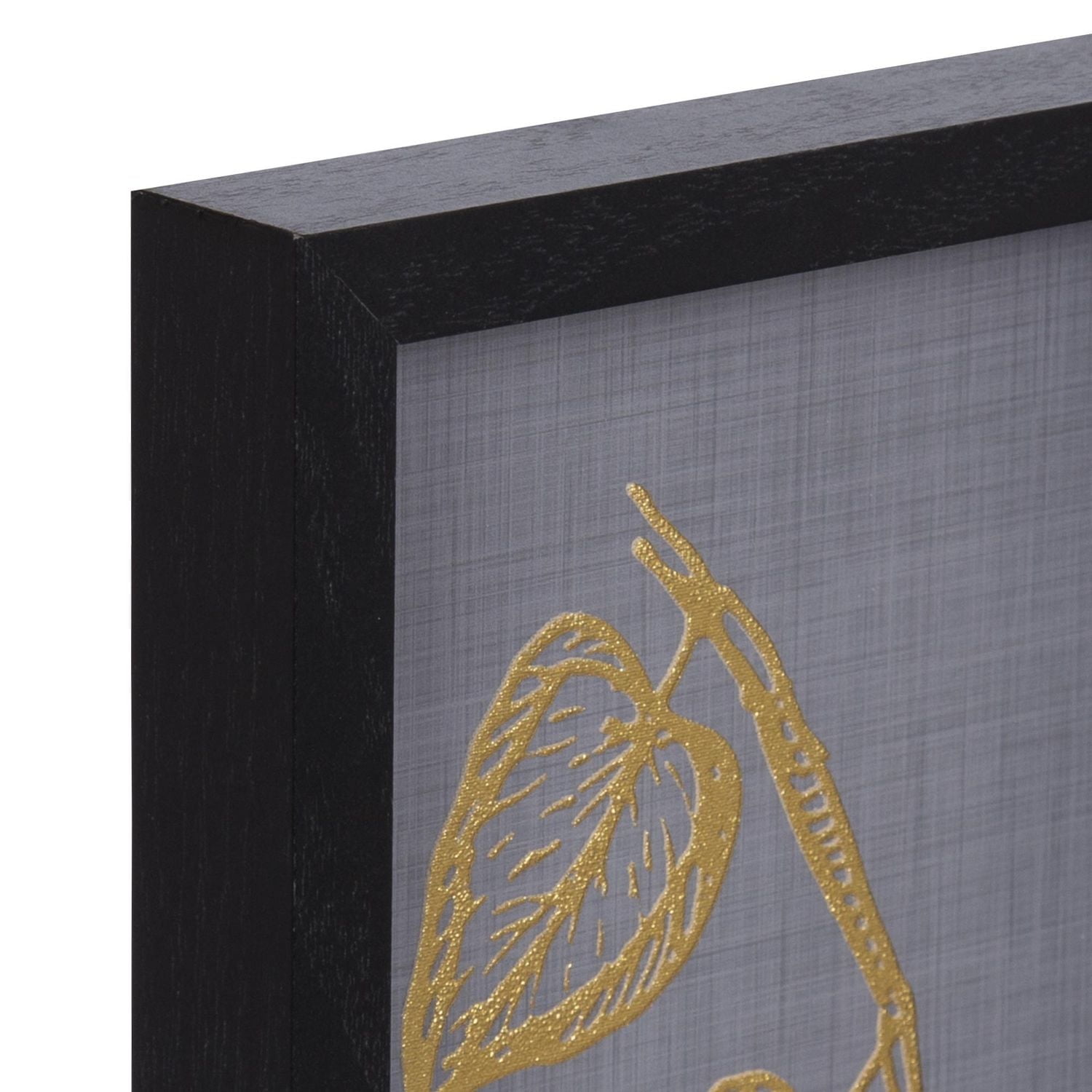 hometrends Foiled Fern 2 Framed Art