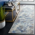 thumbnail image 2 of SAFAVIEH Skyler Laura Distressed Runner Rug, Light Blue/Grey, 2'2" x 9', 2 of 8