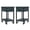 Antique Green, variant on Home Square Elda Transitional Wood Side Table in Antique Green - Set of 2