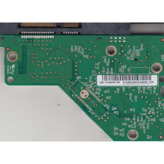 WD10EADS-00M2B0, 2061-701640-807 02P, WD SATA 3.5 PCB