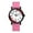 Black Pink, variant on Blekon Nurse Watch Medical Scrub Colors for Female Adult - Red Pulsometer, Day/Date, Water Resistant