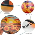 thumbnail image 4 of Sunflower Suncatcher Hanging Stained Glass Window Decor, Sunset Sun Catcher Wall Decor for Flower Lovers, Birthday Christmas Thanksgiving Sunflower Gift, 4 of 5