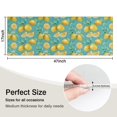thumbnail image 5 of Yellow Lemon Fruit Slices Blue Pattern Kitchen Rug Mat,Kitchen Runner Rugs Non Skid Washable,Decorative Kitchen Floor Mats for Kitchen,Sink,Laundry,17"X47", 5 of 5