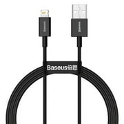 Baseus-Cable USB 2.4A de carga rápida para iPhone, Cable de