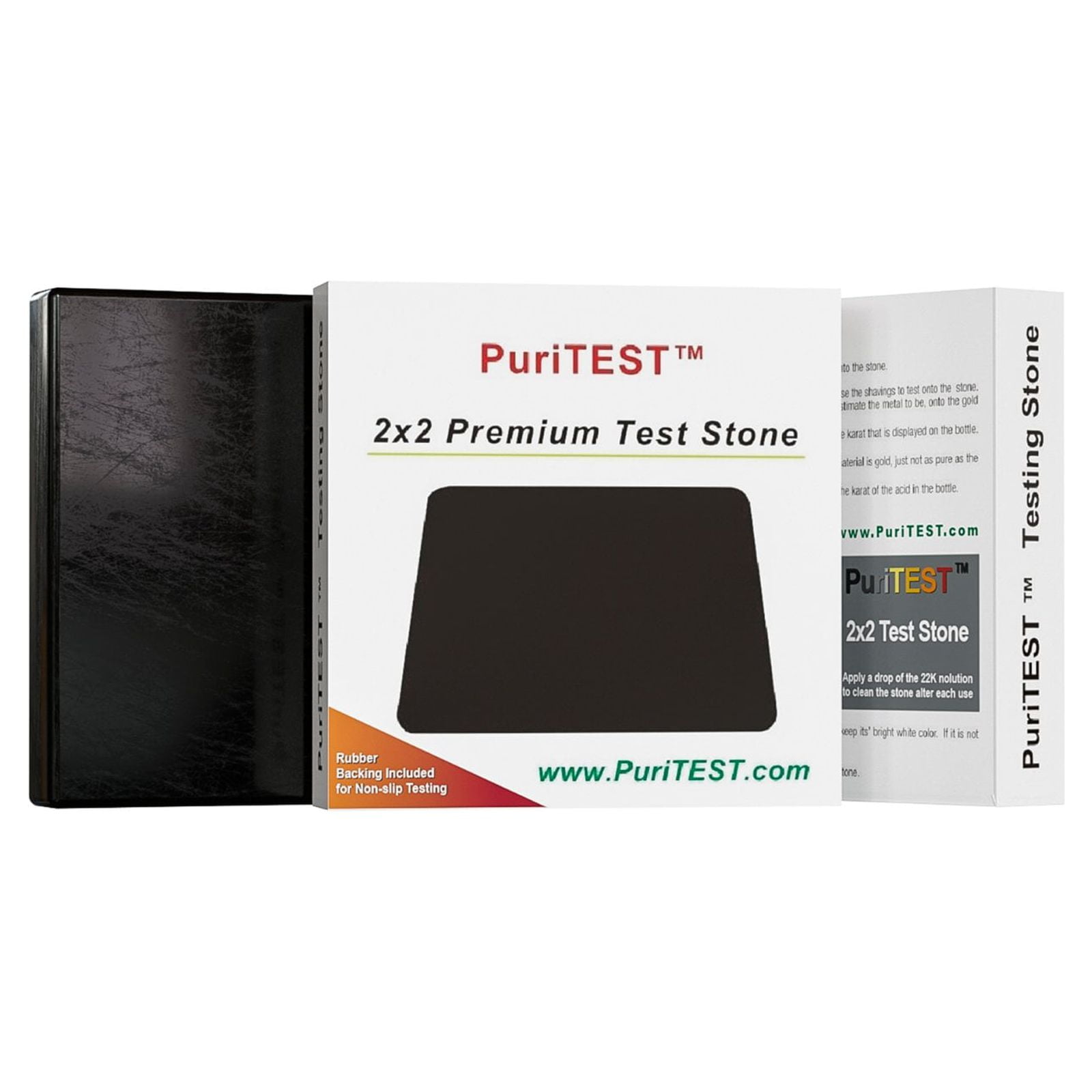 GOLD/SILVER Test Acid Tester Kit 10k 18k .999 .925 Sterling Testing Stone Detect