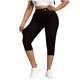 thumbnail image 5 of Pantalones Elásticos de Cintura para Mujeres Caminando Casual con Bolsillos Impresos No Tejido Denim Imitación Denim Cómodo para Fuera Pantalones de Cintura Alta para Mujeres, 5 of 9