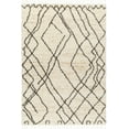 thumbnail image 2 of Hauteloom Hersz Living Room, Bedroom Area Rug - Bohemian, Transitional - Plush Pile - Bone, Taupe, Cloud Gray - 18" Sample, 2 of 7