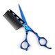 thumbnail image 1 of Tijeras de peluquería de acero JP440c de 6 pulgadas con peine, tijeras ultra afiladas para profesionales., 1 of 5