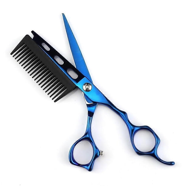Tijeras de peluquería de acero JP440c de 6 pulgadas con peine, tijeras ultra afiladas para profesionales.