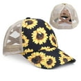 thumbnail image 1 of Womens Visors Hat - Baseball Cap with Quick Drying Mesh for High Ponytail and Everyday Comfort, 1 of 4