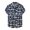 Blue, variant on Xdzjlr Polo Shirts For Men Casual Short Sleeve Summer Printed Lightweight Top Daily Wear Skin-Friendly Mens T-Shirt Xl