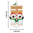 thumbnail image 5 of Maxora Personalized Gift Customized Christmas Ornament Gift North Pole Penguin Family 2 Free Customize, 5 of 9