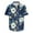 Navy, variant on Xysaqa Men's Hawaiian Shirt Big & Tall Button Down Shirts for Men Summer Holiday Floral Short Sleeve Dress Shirt Tropical Party Beach Palm Tree Printed T-Shirts 3X 4X 5X Clearance