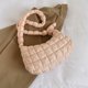 thumbnail image 1 of Bolso de axila para mujer, Bolso fruncido de gran capacidad, Bolso de mano en la nube, Bolso para axila para niñas, 1 of 8