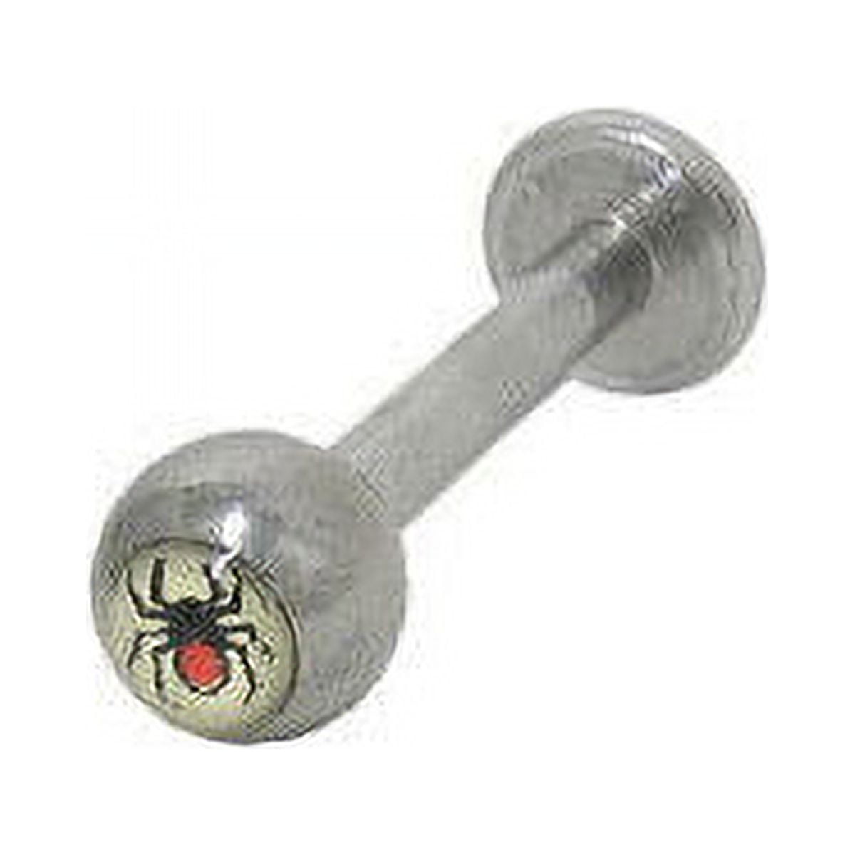 Spider Logo Labret Monroe 14G Surgical Steel Lip Jewelry