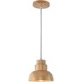 thumbnail image 1 of Bois Wooden Pendant Light - Natural, 1 of 1