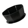 thumbnail image 1 of Succulent Planters Resin Plastic Crafts Personality Decorations Flower Pot Flower Pots for Style Decorative Plants Container Office Yards Black, 1 of 9