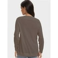 thumbnail image 3 of Women's Long Sleeve Knitted Crew Neck T-shirt, 3 of 6