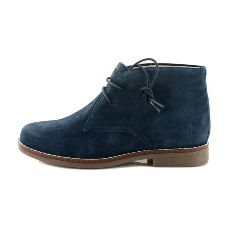 Hush Puppies Mazin Cayto Chukka Women's Boots Navy Blue Suede Size