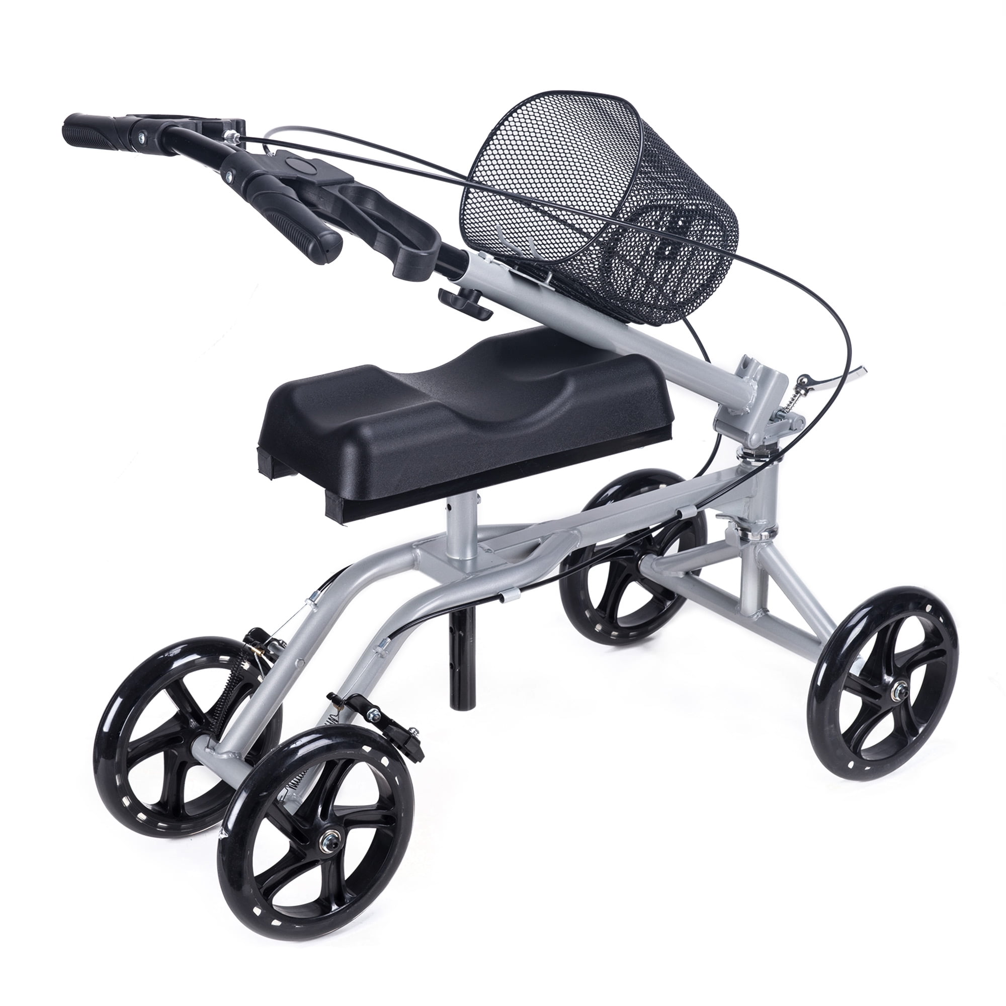 Knee Leg Walker Scooter Cycle Crutch Leg Broken Foot Cart for Adults