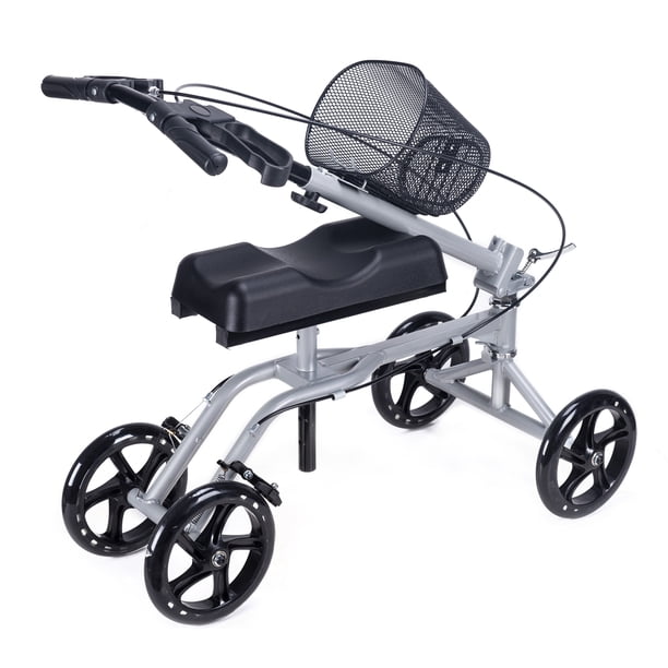 Knee Leg Walker Scooter Cycle Crutch Leg Broken Foot Cart for Adults