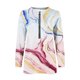thumbnail image 5 of Camiseta suelta estampada a la moda para mujer, blusa de manga larga, cuello redondo, camisetas informales Pompotops FGAJ12413, 5 of 5