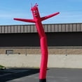 thumbnail image 2 of Red 20ft Tall Inflatable Tube Man Air Powered Waving & Dancing Puppet for Outdoors Puppet Attachment only  Feather Flag Nation, 2 of 2