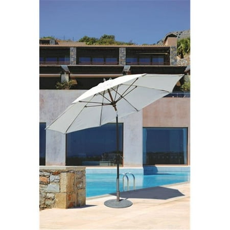 Tuscan Bronze Reflector - Galtech 9 ft. Bronze Manual Tilt Umbrella - Tuscan Sunbrella
