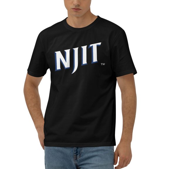 Njit Men'S 170g Combed Cotton Short Sleeve T-Shirt