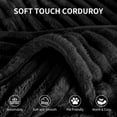thumbnail image 4 of Cloud Modular Sectional Couch,Sectional Sofa with Deep Seat, L-Shape Sofa Couch with Chaise,Boneless Couches for Living Room Bedroom,No Assembly Required (Black, Left Facing Chaise+2Seaters), 4 of 9