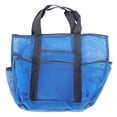 thumbnail image 2 of Beach Storage Bags,Folding Mesh Beach Bag Portable Mesh Handbag Mesh Beach Handbag Enhanced Features, 2 of 14