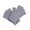 Grey, variant on Dyfzdhu Men Women Writing Gloves Stretch Knitted Wool Show Finger Solid Color Cycling Gloves Black