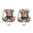 thumbnail image 5 of Lsque Cute Cow Bath Printed Women's Running Shorts with Liner Pockets,Elastic Quick Dry Workout Athletic Gym Yoga Shorts,Womens High Waist Shorts-XX-Large, 5 of 9