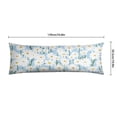 thumbnail image 3 of Floral Body Pillow Cover – Soft & Breathable, Hidden Zipper, 20"x54", Vintage Wildflower & Botanical Print with Butterflies & Bees – Gift for Side Sleepers, Pregnancy, Farmhouse Decor, 3 of 4