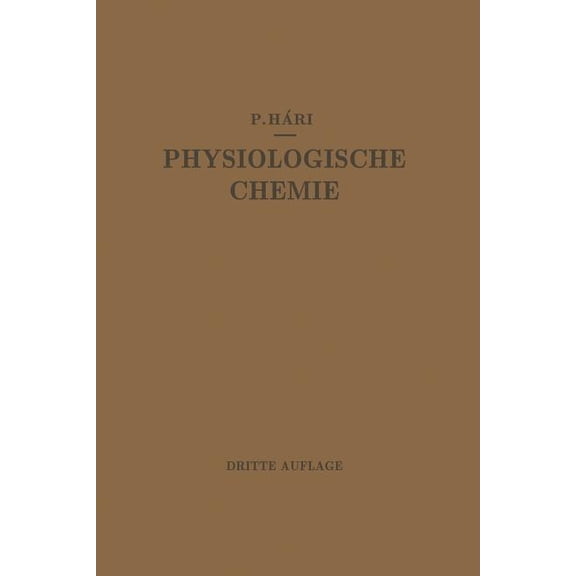 Kurzes Lehrbuch Der Physiologischen Chemie, (Paperback)