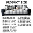 thumbnail image 2 of Couch Cover Sofa Cover Sofa Cover, 1Pc Sofa Cushion Stretch Sofa Cover Cloth, Black P, 2 of 8