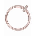 thumbnail image 4 of Anillo en forma de clavo con brillos rosado de oro laminado, 4 of 8