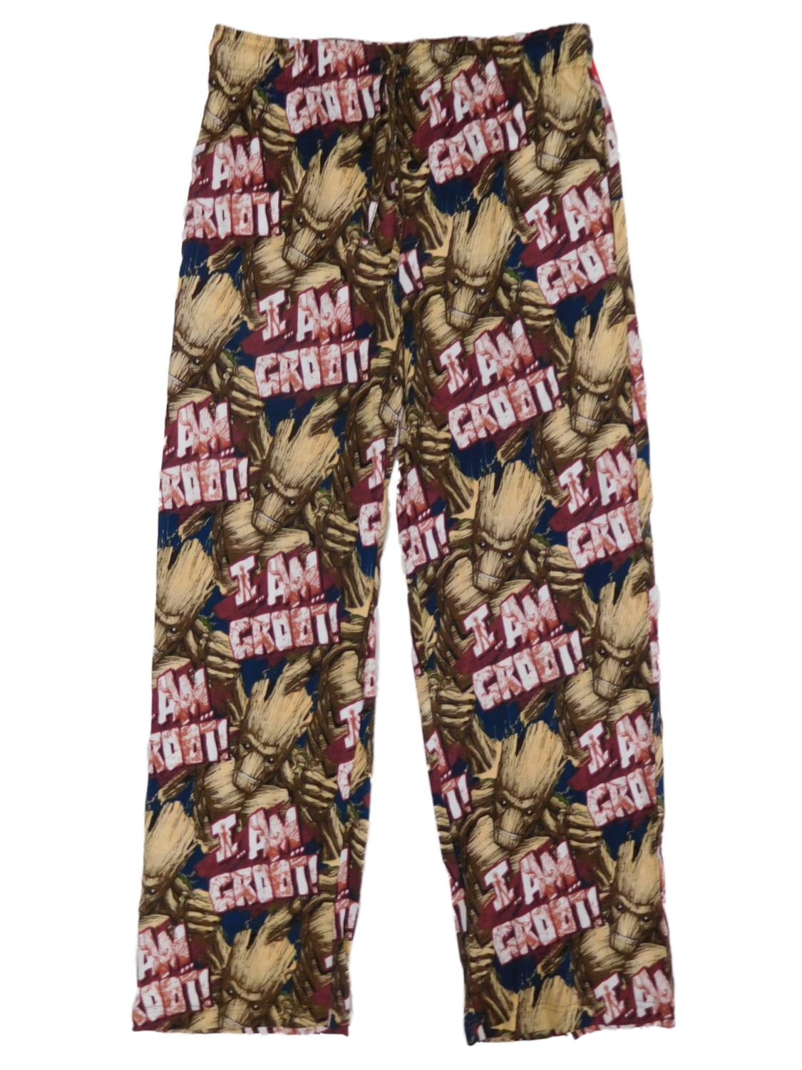 Mens Marvel Guardians of The Galaxy I am Groot Short Pyjamas