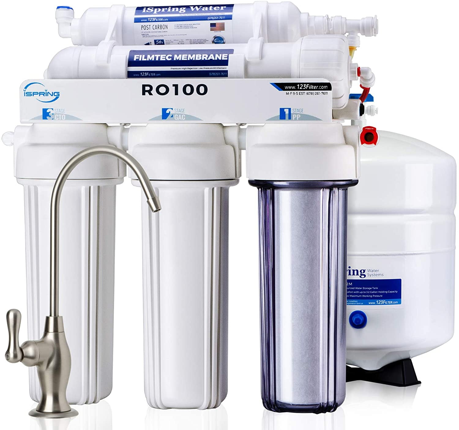 Under Sink Water Filter System Under Counter Drinking Water Filtration System 