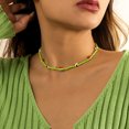 thumbnail image 4 of Collar de cuentas para mujer Moda: Gargantilla bohemia Collar corto para niñas, 4 of 7