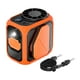 thumbnail image 1 of Ventilador de cintura para exteriores, pequeño, personal, resistente, silencioso, con clip de 5 velocidades Naranja, 1 of 7