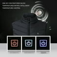 thumbnail image 4 of 2019 eléctrico USB calentado cálido seguridad inteligente otoño e invierno chaleco hombres mujeres abrigo de calefacción, 4 of 8