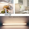 thumbnail image 4 of (6 Pack) F8T5/CW 4100K 12’’ Linear Fluorescent Light Bulb, 8W Cool White T5 Tube, G5 Mini Bi Pins Base Replacement for Under Cabinet Light, RV, Closet, 4 of 5