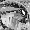 thumbnail image 3 of AKKON - [2 PCS] For 2001-2004 Nissan Frontier Pickup OE Style Headlights Housing Right & Left Sides - Chrome, 3 of 6