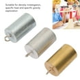 thumbnail image 3 of Metal Cylinders Set, Strong Durable 3 Pieces Metal Density Blocks Copper Iron Aluminium  For Experiment, 3 of 8