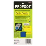 PROFOOT Plantar Fasciitis Orthotics, Women's 6-10, 1 Pair