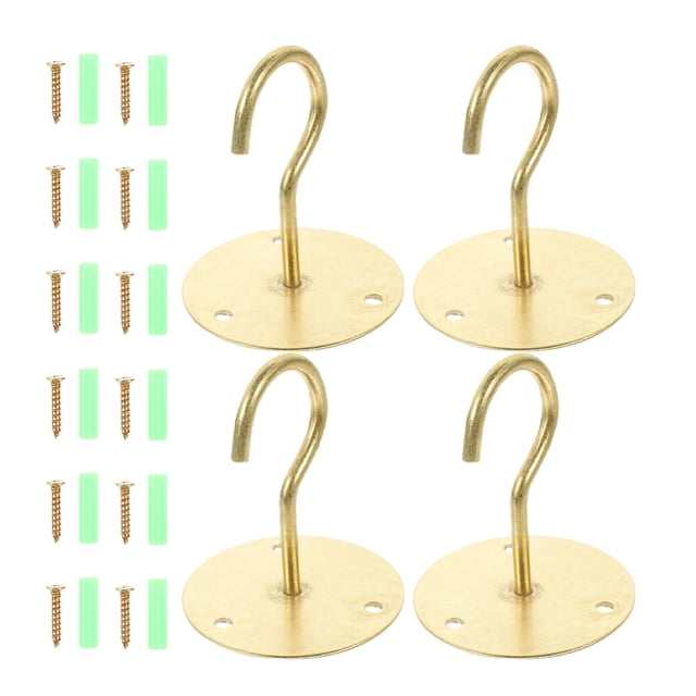 PAMINGONO 1Jgo Gancho Dorado Para Colgar Plantas Ideal Para Macetas Y Interior