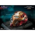thumbnail image 5 of Avengers Endgame Iron Man Helmet Battle Damage MC-038 Statue, 5 of 8