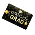 thumbnail image 4 of Banner de graduación, póster, poliéster, festival, telón de fondo, felicitaciones escolares, suministro de decoración de suspiros, tipo 3 Eigraketly HA7653-03B, 4 of 6